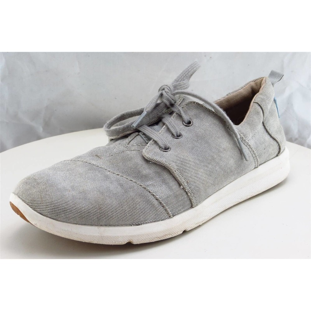 TOMS‎ Size 8 M Gray Sneaker Shoes Fabric Women